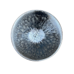 'Hundred Flowers' Dou Li Tenmoku Tea Cup